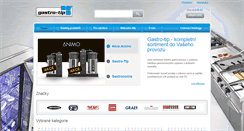 Desktop Screenshot of gastro-tip.cz